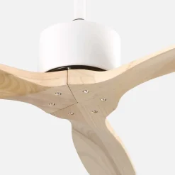 Ventilateur de Plafond 3 Pales Blanc 55W 6 Vitesses Nebraska Thinia Home