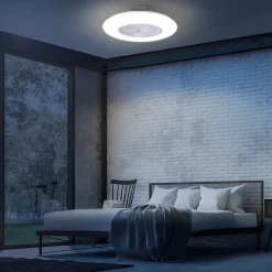 Ventilateur de plafond avec lumière LED