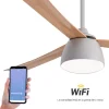 Ventilateur de plafond avec lumière et Wi-Fi