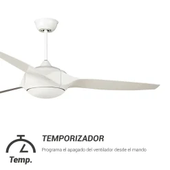Ventilateur de plafond avec lumière LED