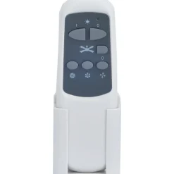 Ventilateur de plafond avec éclairage GoodHome Linto coloris blanc pour pièce de 25 m² Ø.132 cm