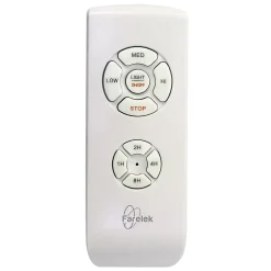 Ventilateur de plafond BLACK & WHITE CORSICA 70W 116cm blanc - FARELEK - 112438