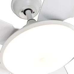 Ventilateur de plafond blanc avec télécommande - Vifte