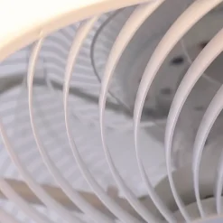 Ventilateur de plafond blanc avec LED et télécommande - Clima