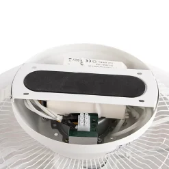 Ventilateur de plafond blanc avec LED et télécommande - Clima