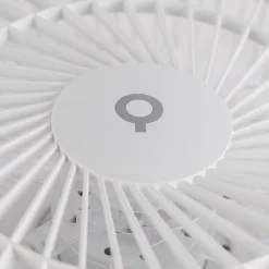 Ventilateur de plafond blanc avec effet étoile à intensité variable - Climo