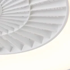 Ventilateur de plafond blanc avec effet étoile à intensité variable - Climo