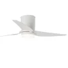 Ventilateur de plafond blanc 123cm LED incluse Dimmable avec télécommande - Patty