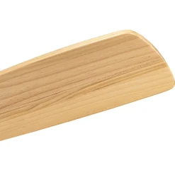 Ventilateur de plafond blanc avec bois 131,5cm avec LED dimmable avec télécommande - Jerri