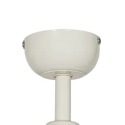 Ventilateur de plafond extérieur blanc avec impression bois 91,3cm avec LED à intensité variable avec télécommande IP44 - Toledo