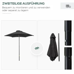 Ventilateur de plafond extérieur 50 cm avec télécommande LED 18W 3CCT moteur DC réversible, 5 pales ABS