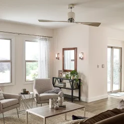 Ventilateur de Plafond Ferron 152cm - Nickel Poli