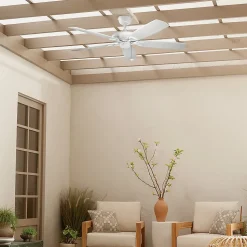 Ventilateur de Plafond Kevlar 107cm - Blanc mat