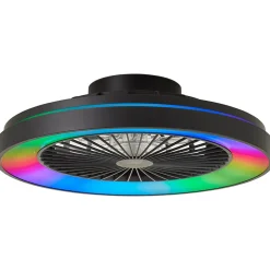 Ventilateur de plafond Mazzaro LED RGB Ø48,5 IP20 E27 40W 4700lm Brilliant