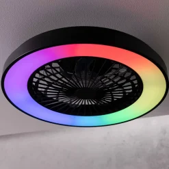 Ventilateur de plafond Mazzaro LED RGB Ø48,5 IP20 E27 40W 4700lm Brilliant