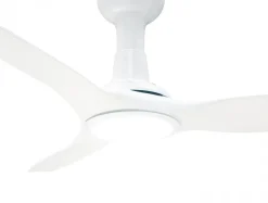 Ventilateur de plafond pales 132 cm avec LED et Wifi Réversible Hypersilence