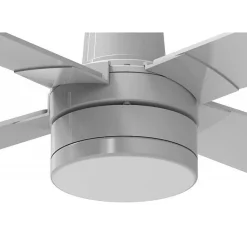 Ventilateur de plafond pales 122 cm avec LED et Wifi Réversible Hypersilence