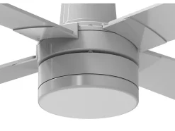 Ventilateur de plafond pales 122 cm avec LED et Wifi Réversible Hypersilence
