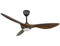 Ventilateur de plafond pales 132 cm avec LED et Wifi Réversible Hypersilence