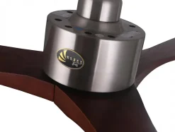 Ventilateur de plafond pales 132 cm avec Wifi Réversible Hypersilence