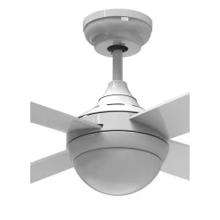 Ventilateur de plafond pales 122 cm avec LED et Wifi Réversible Hypersilence