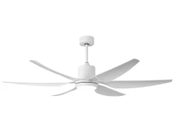 Ventilateur de plafond pales 167 cm avec LED et Wifi Réversible Hypersilence