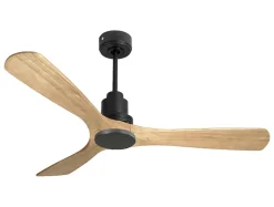 Ventilateur de plafond Réversible Thermostat Wifi Moteur à courant continu Toits en pente Télécommande Hypersilence Mémoire Shopi