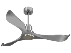 Ventilateur de plafond Réversible Thermostat Wifi Moteur à courant continu Toits en pente Télécommande Hypersilence Mémoire Shopi