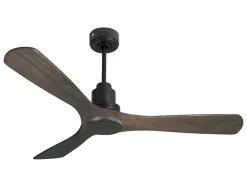 Ventilateur de plafond Réversible Thermostat Wifi Moteur à courant continu Toits en pente Télécommande Hypersilence Mémoire Shopi