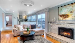 VENTILATEUR DE PLAFOND SANS PALES BLANC EXHALE AVEC LED