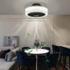 Ventilateur de Plafond Silencieux avec Lumière Dimmable et Télécommande - ZMH