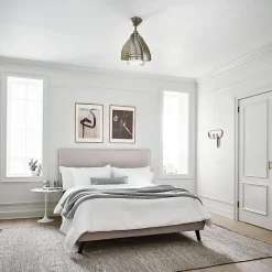 Ventilateur de Plafond Terna 38cm - Nickel brossé