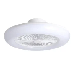 Ventilateur de plafond type plafonnier avec lumière LED