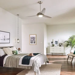 Ventilateur de Plafond Voya 152cm - Acier inoxydable brossé