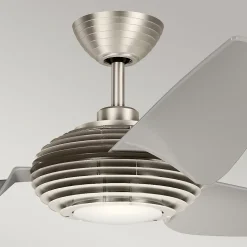 Ventilateur de Plafond Voya 152cm - Acier inoxydable brossé