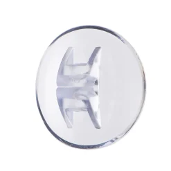 Ventouses transparente en plastique Fix petite ø3,2 cm (x 15)