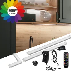 Vicco Ruban lumineux LED Blanc 55cm Kit de démarrage