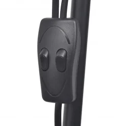 vidaXL Lampadaire Noir Lampe Sur Pied Lampe de Sol Lampe Lumière de Salon 242733