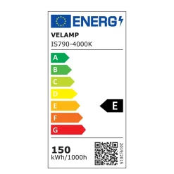 WELLS : Highbay LED 150W, DOB, 15.000 lumens en aluminium. Noir