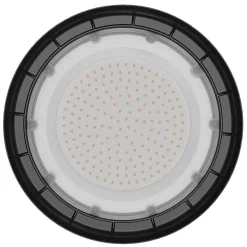 WELLS : Highbay LED 150W, DOB, 15.000 lumens en aluminium. Noir