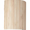 WIMEA Applique murale nature, métal/jonc de mer - E27 52W - ampoule non incluse