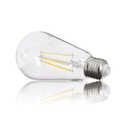 Xanlite - Ampoule à filament LED Edison, culot E27, 8W cons. (75W eq.), 1055 lumens, lumière blanc neutre - RFE1055STCW