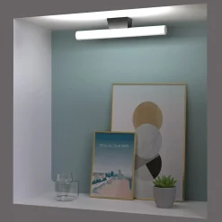 Xanlite - Applique murale LED S14 chromée, 500 lumens, CCT - APS14D45030S