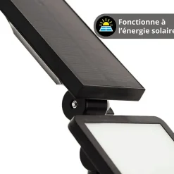 Xanlite - Borne LED Solaire, x3 Intensités, 200 Lumens - Spéciale Extérieur (IP44) - APPS200