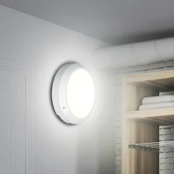 Xanlite - Hublot LED blanc 30 cm IP65, 2000 lumens, conso 18W, Blanc chaud - HUB1600RWBCEE