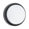 Xanlite - Hublot LED rond noir, 1500 Lumens, CCT, Blanc chaud, Blanc neutre, Blanc froid - HUB850RNIPCCT