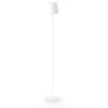 Xanlite - Lampadaire métal, 500 lumens, CCT & Dimmable, Rechargeable, 130cm, Blanc - LAM130BD