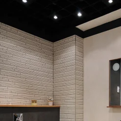 Xanlite - Lot 3 Spots GU10 50W 4000K Carré Noir IP44 - PAK3SP50CIP44NCW