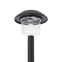 Xanlite - Lot de 3 balises solaires LED IP44 noir, RVB - PACK3SO1017B