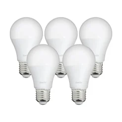 Xanlite - Lot x5 Ampoules LED standard, culot E27, conso 9W, eq. 60W, blanc neutre - PACK5EE806GCW